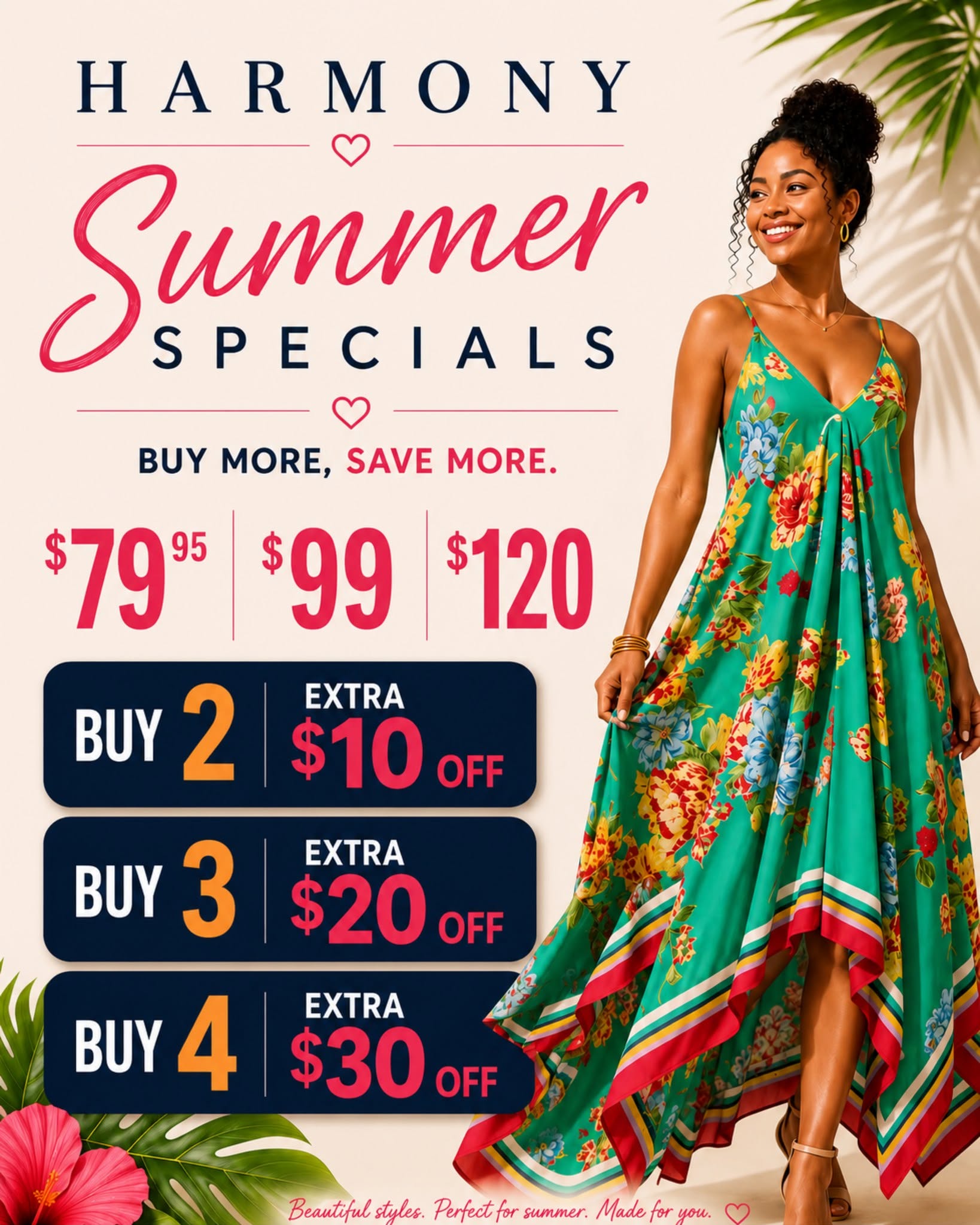 Harmony Girl Summer Specials – Buy More Save More