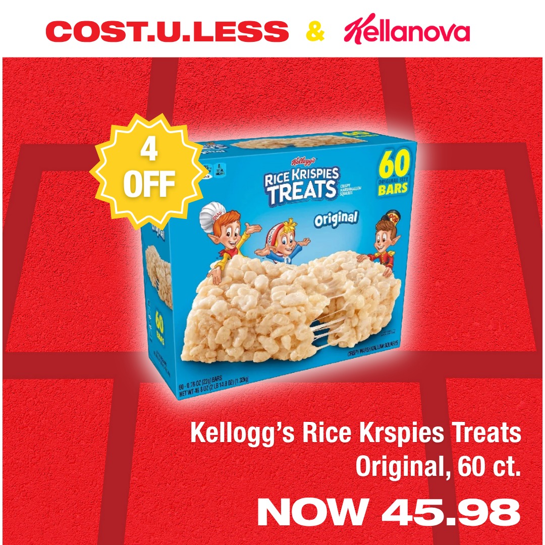 Shop Kellanova Products at Cost U Less & Win Gift Cards Up to $600