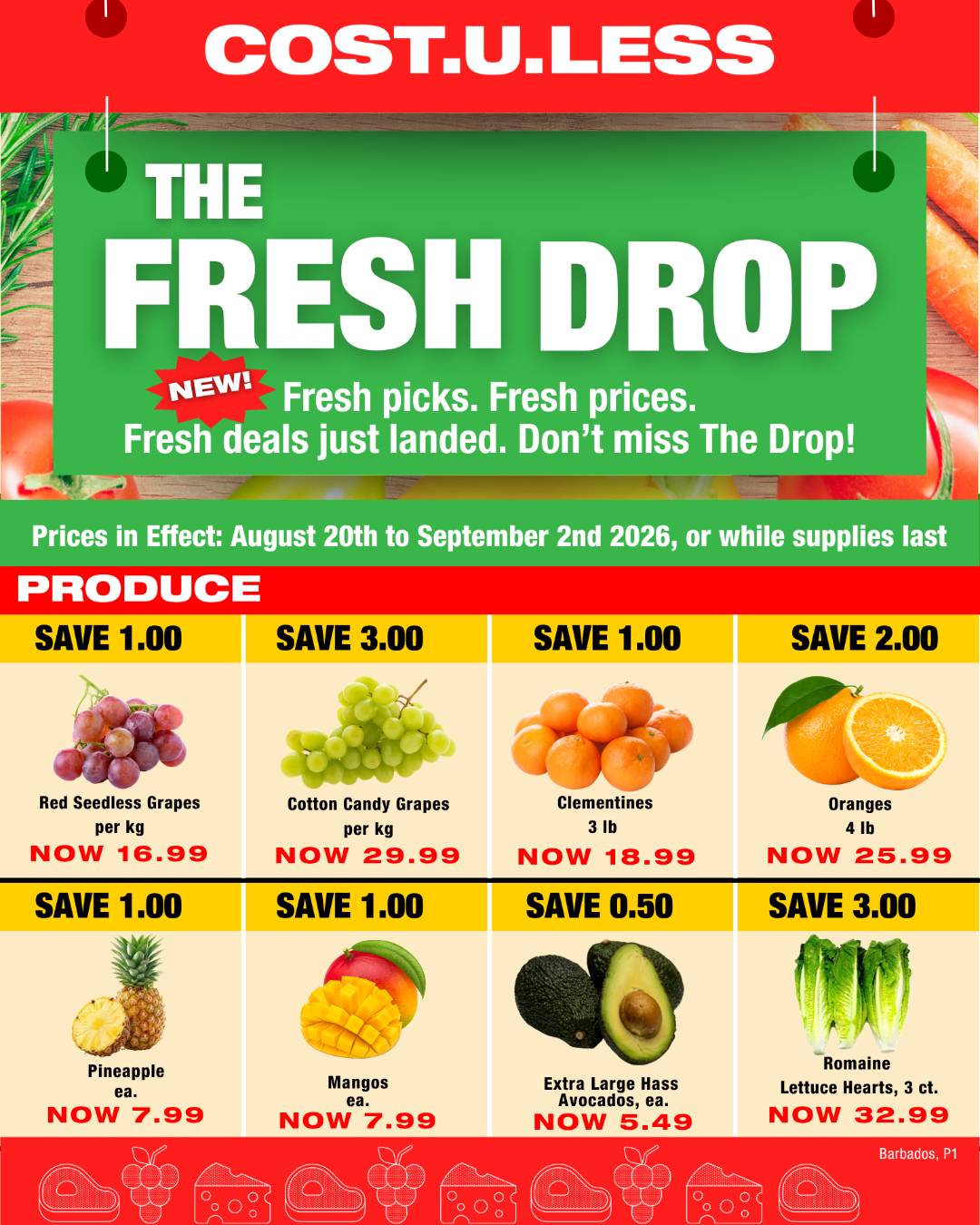 Cost U Less Fresh Drop – Save on Produce, Meat, Dairy & More