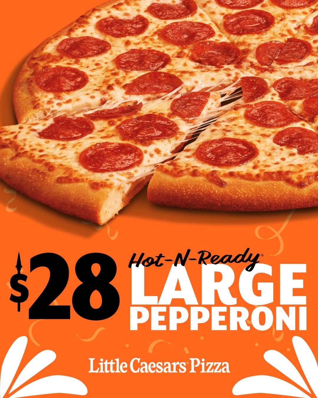 Hot-N-Ready Large Pepperoni Pizza for $28