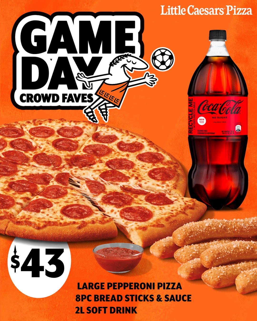 Little Caesars Game Day Bundle – World Cup Final Pre-Order Deals from $43