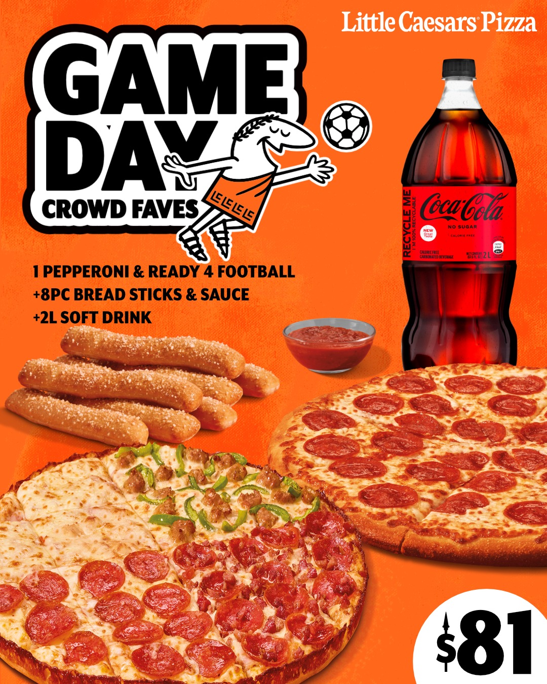 Little Caesars Game Day Bundle – World Cup Final Pre-Order Deals from $43