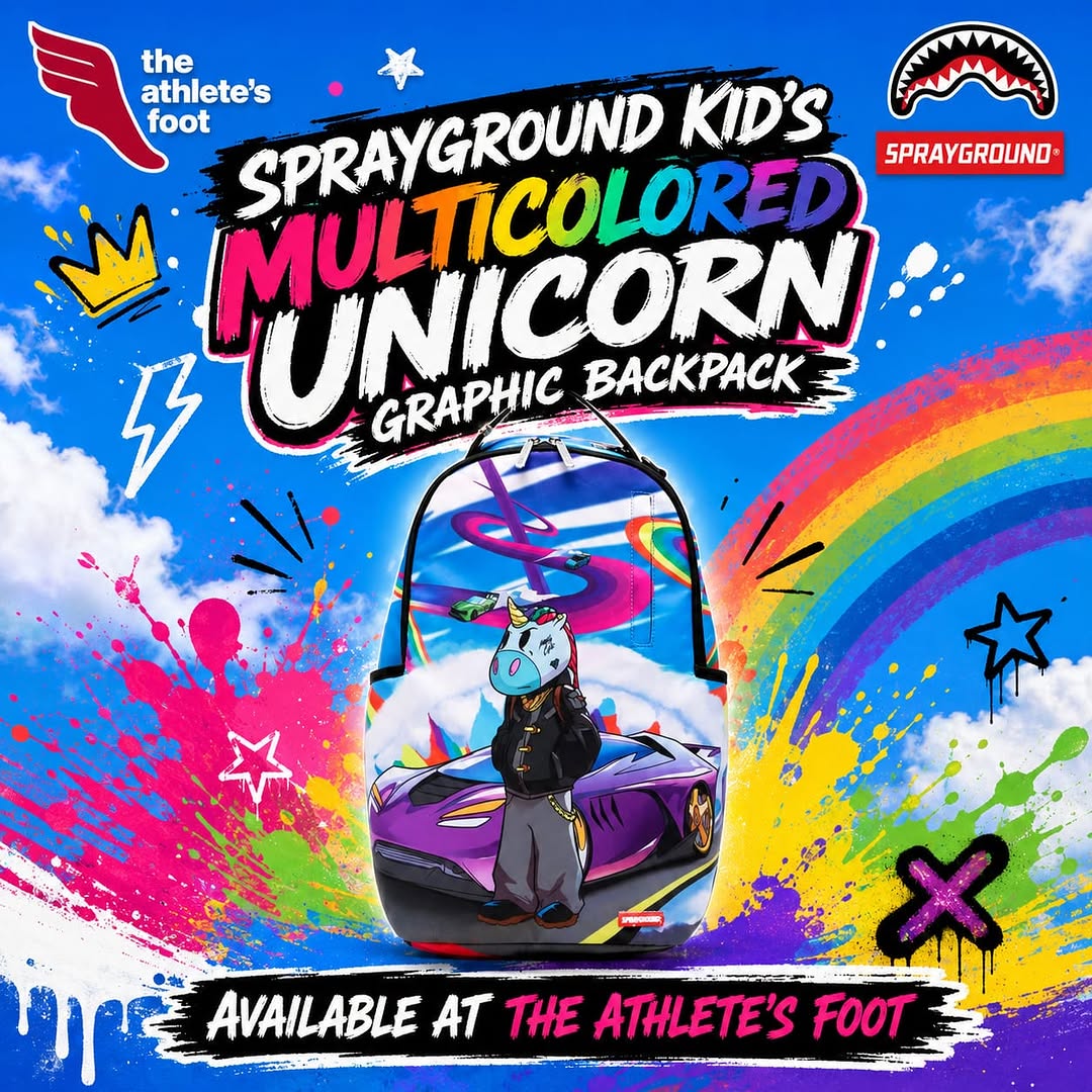 Sprayground Backpacks Now In Stock – Back-to-School Deals at The Athlete's Foot Barbados