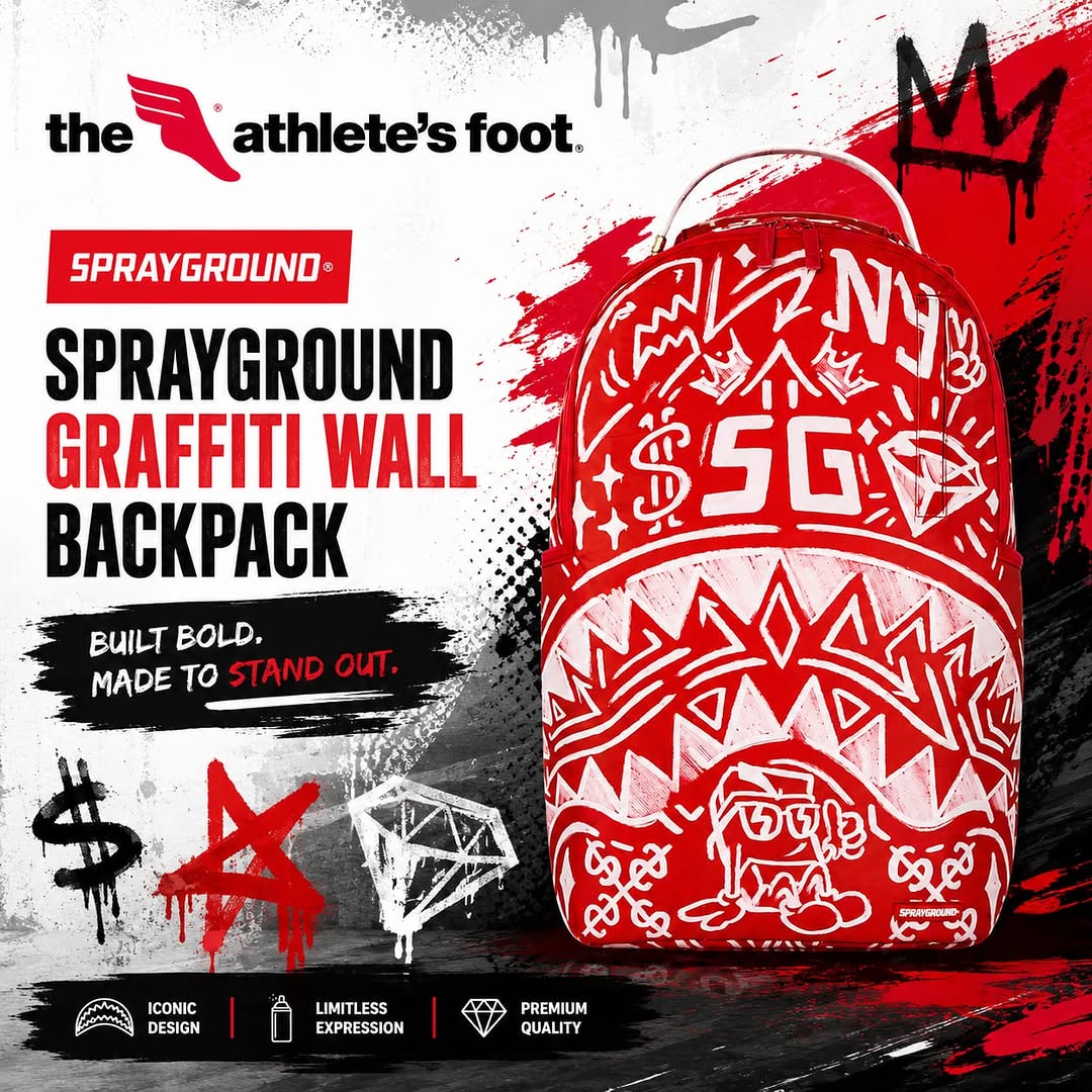 Sprayground Backpacks Now In Stock – Back-to-School Deals at The Athlete's Foot Barbados