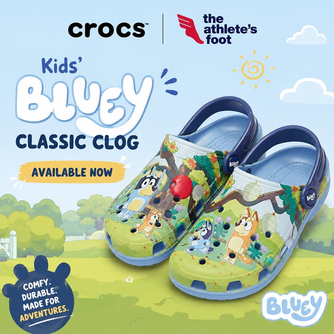Kids' Bluey Classic Clog Now Available – BBD$145.74 Local / US$55 Duty Free