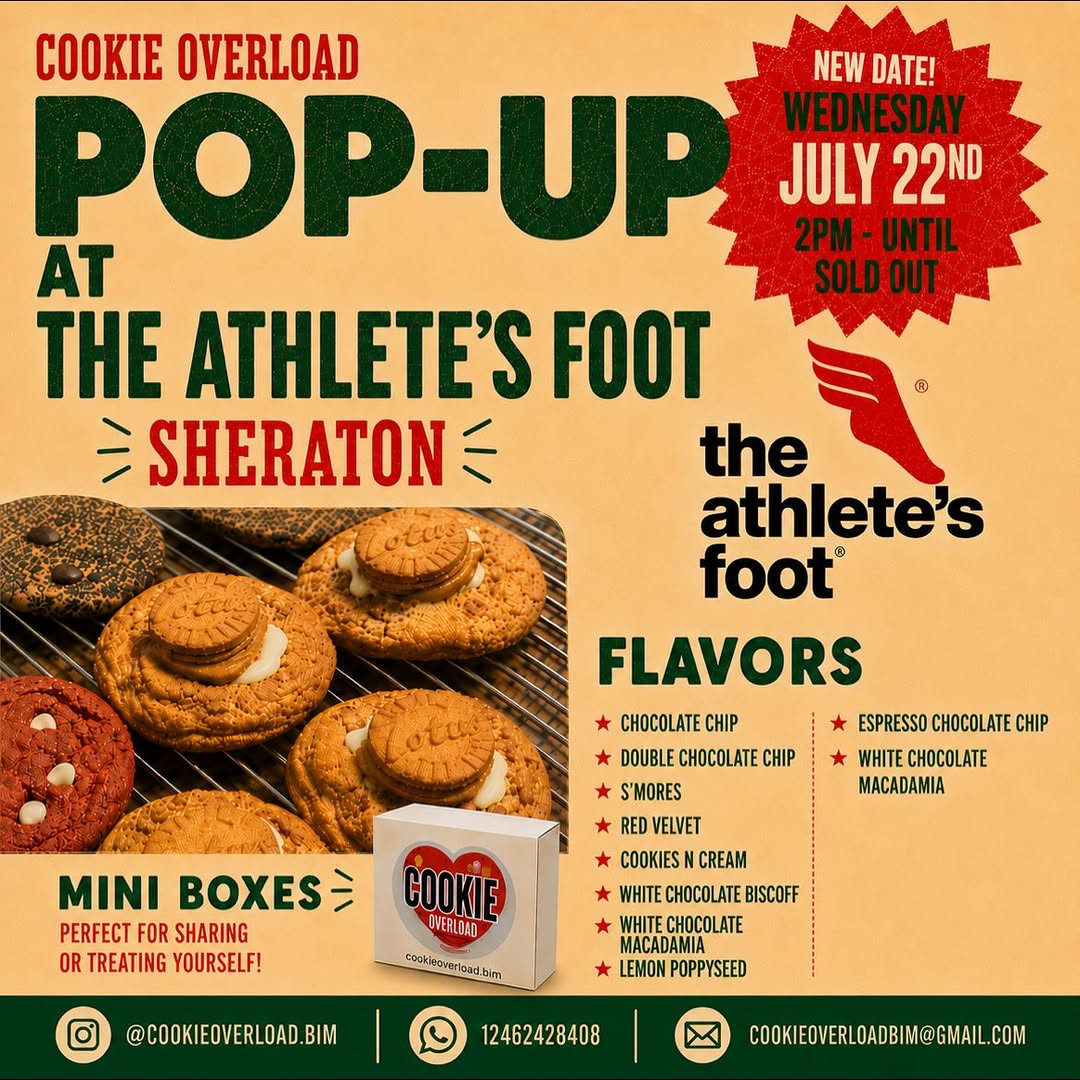 Cookie Overload Pop-Up at The Athlete's Foot Sheraton – July 22nd