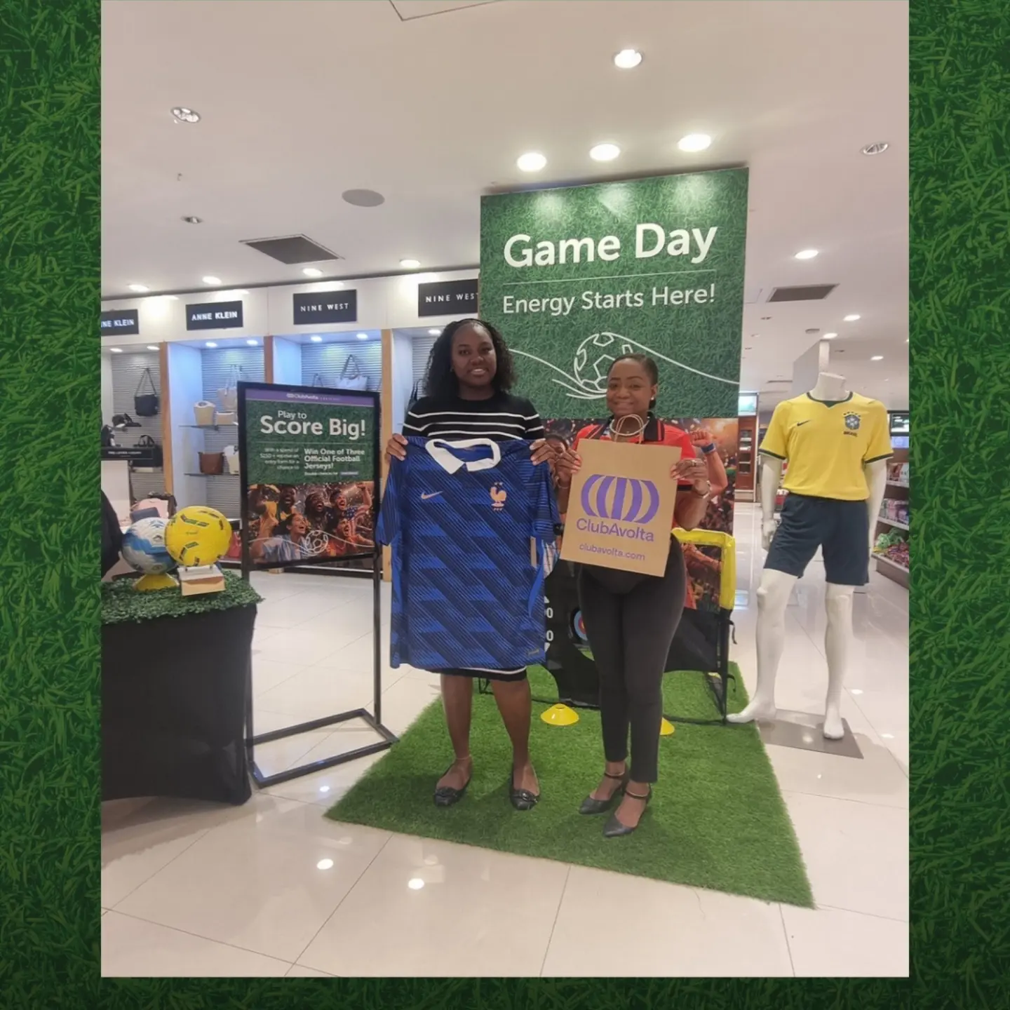Play to Score Big – Win an Official Football Jersey at Bridgetown Duty Free