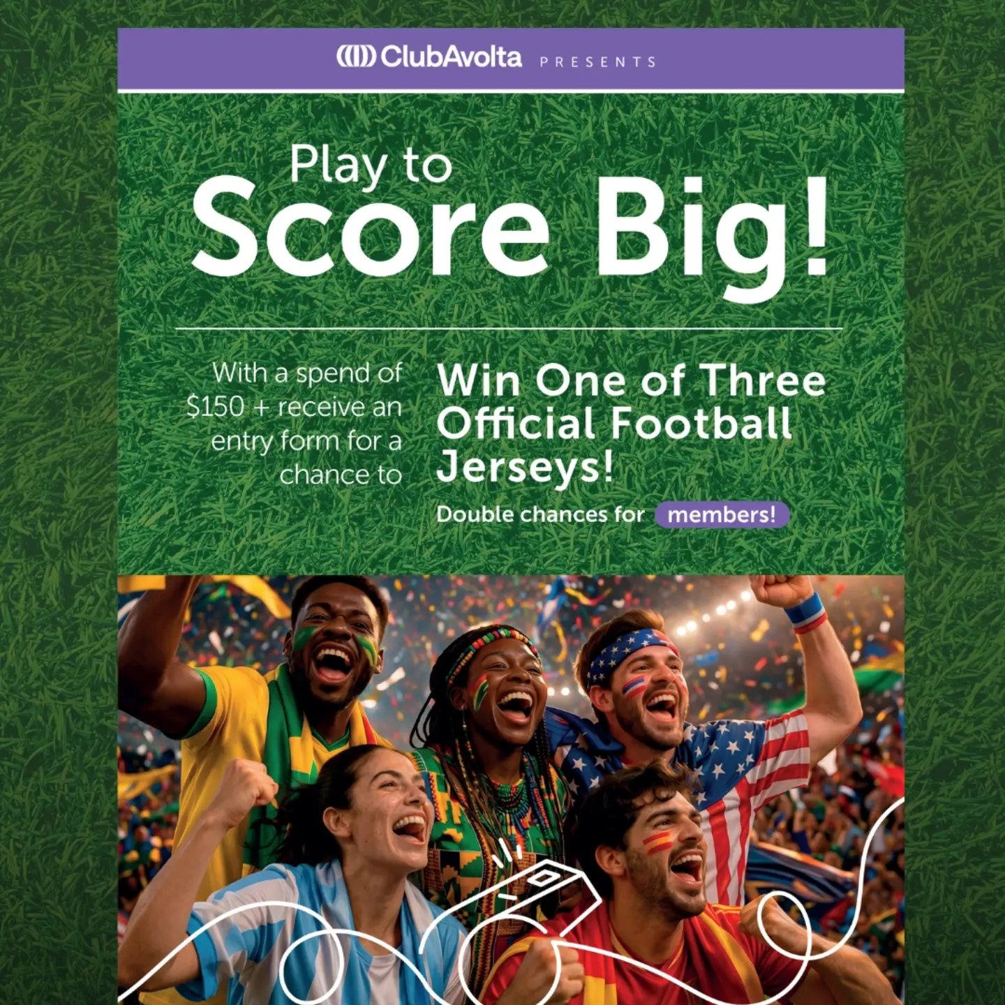 Play to Score Big – Win an Official Football Jersey at Bridgetown Duty Free