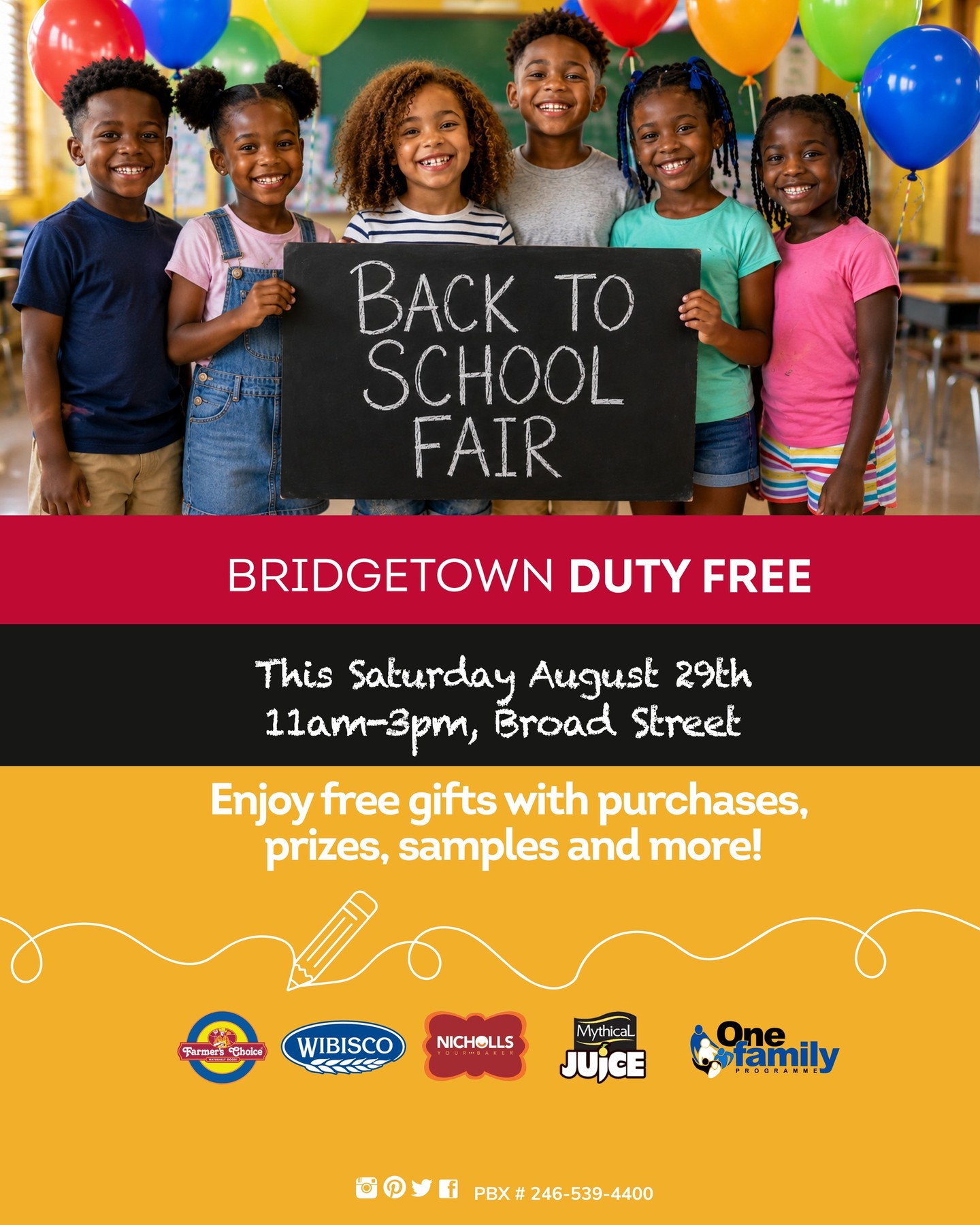 Back To School Fair at Bridgetown Duty Free