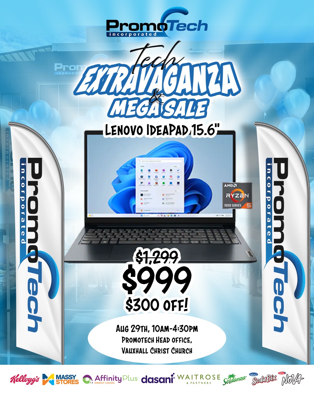 Promotech Tech Extravaganza & Mega Sale – Aug 29