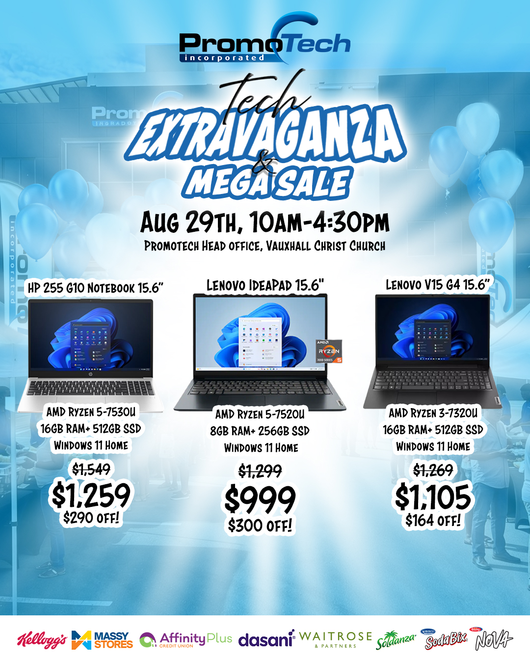 PromoTech Tech Extravaganza & Mega Sale – Aug 29th
