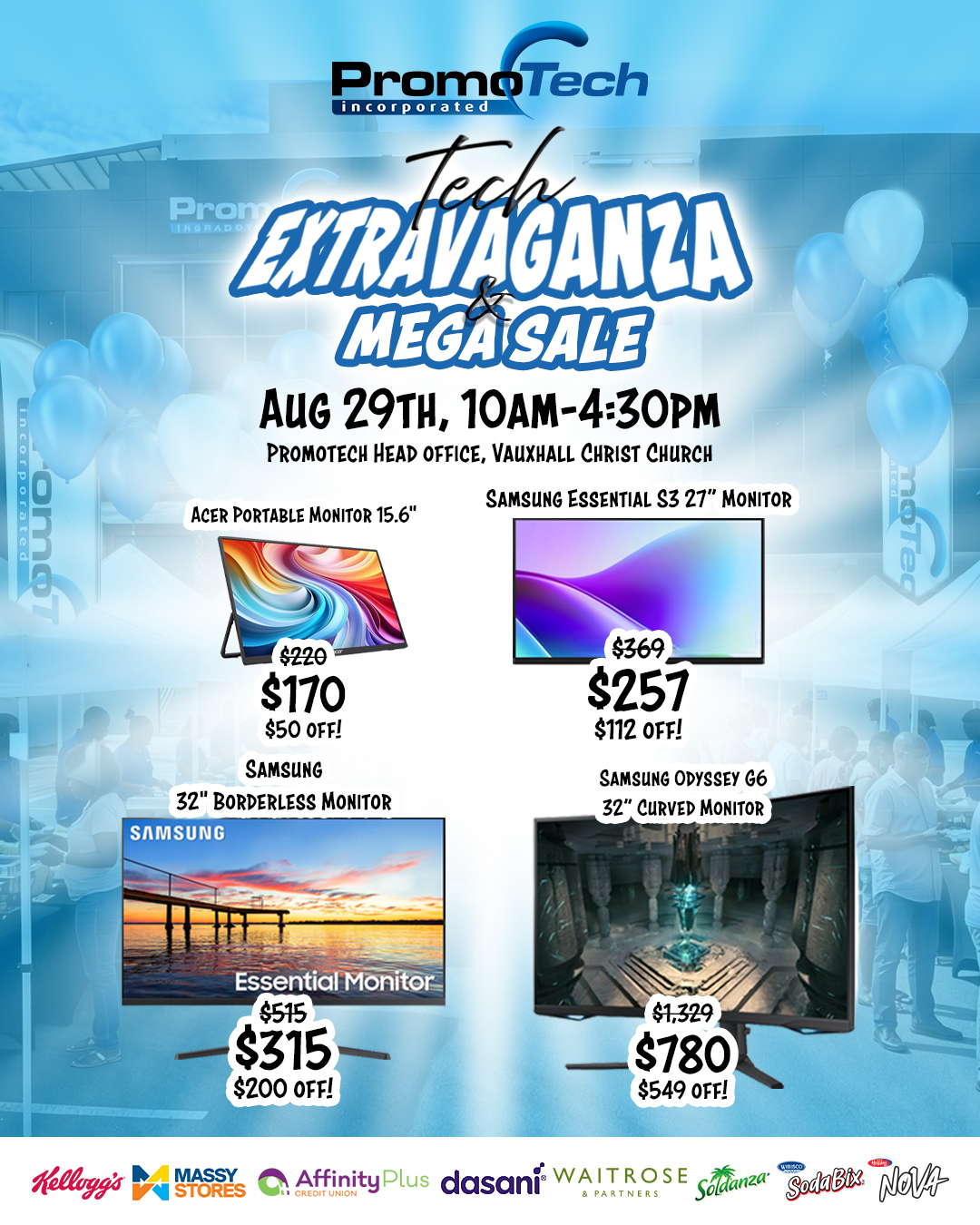 PromoTech Tech Extravaganza & Mega Sale – Aug 29th