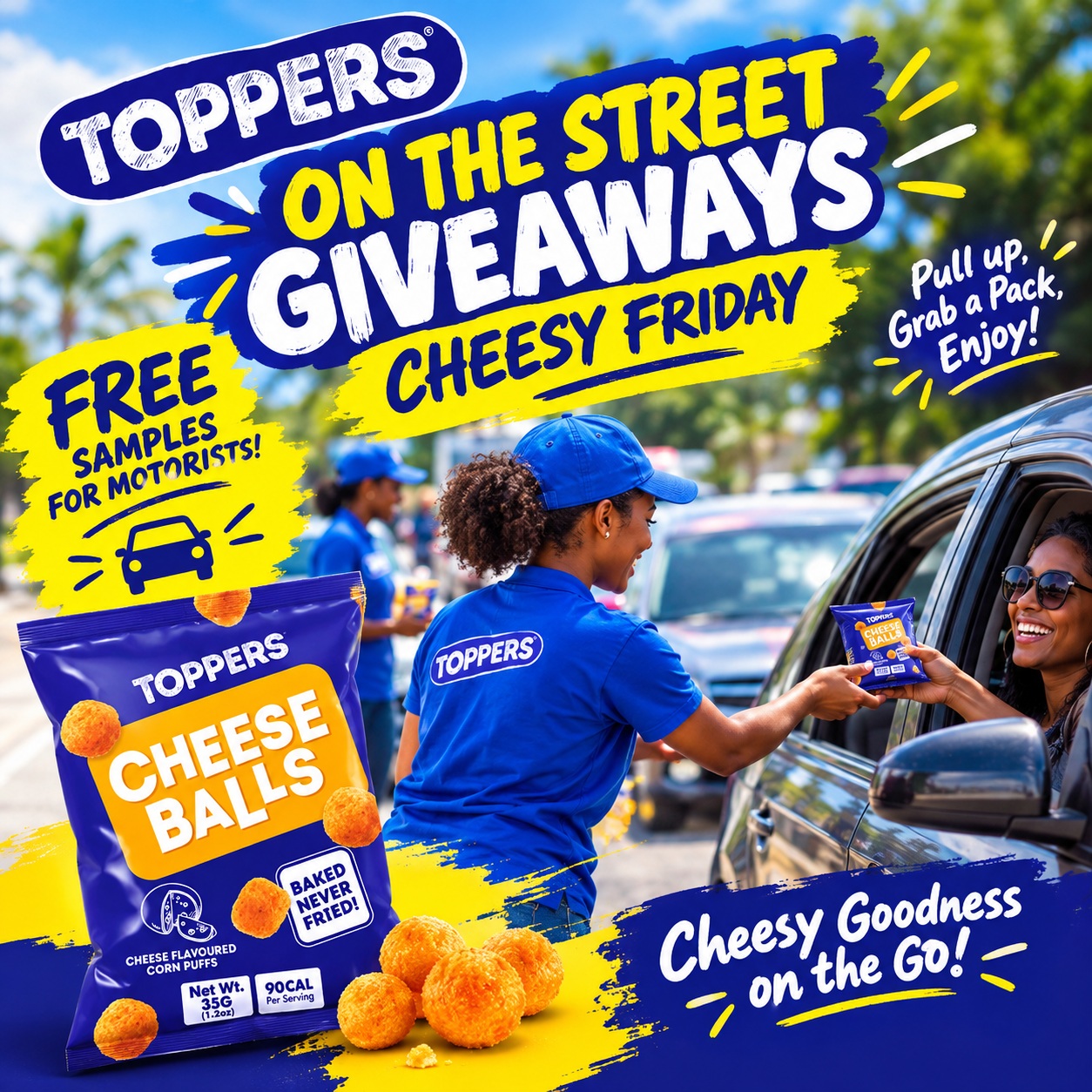 Toppers Cheesy Friday Free Sample Giveaway at Warrens