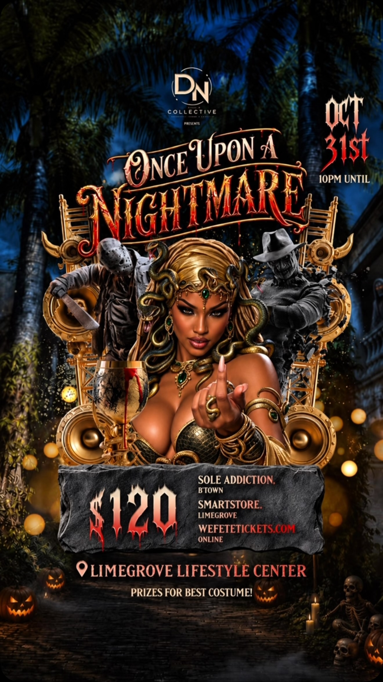 Once Upon a Nightmare Halloween Party - $120 Tickets