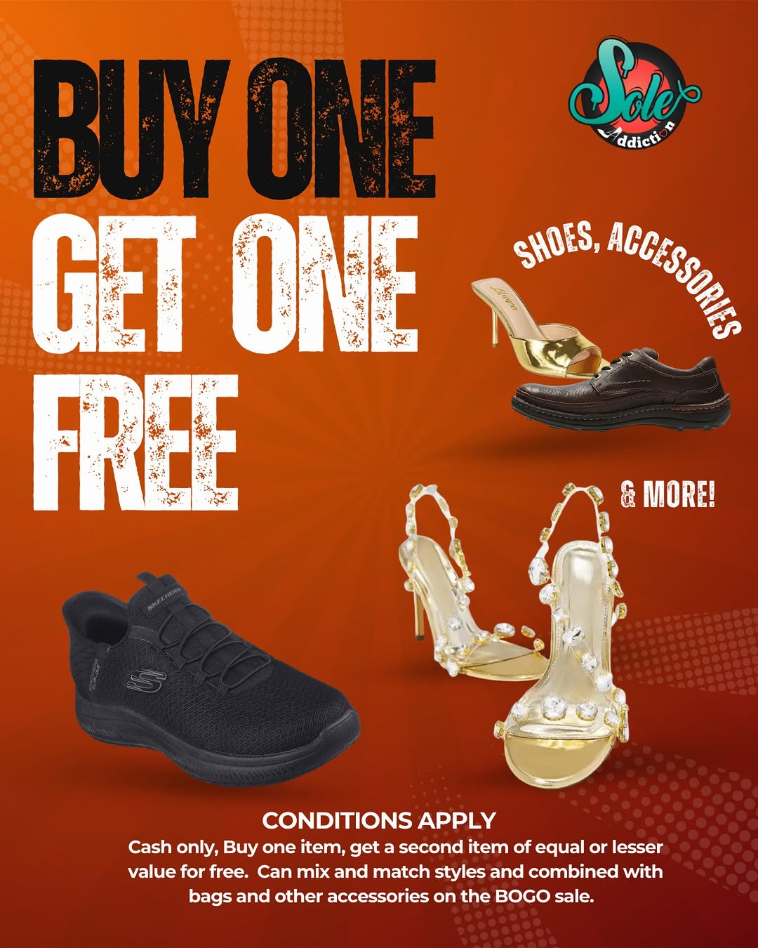 Buy One Get One Free Sale – Shoes, Accessories & More at Sole Addiction