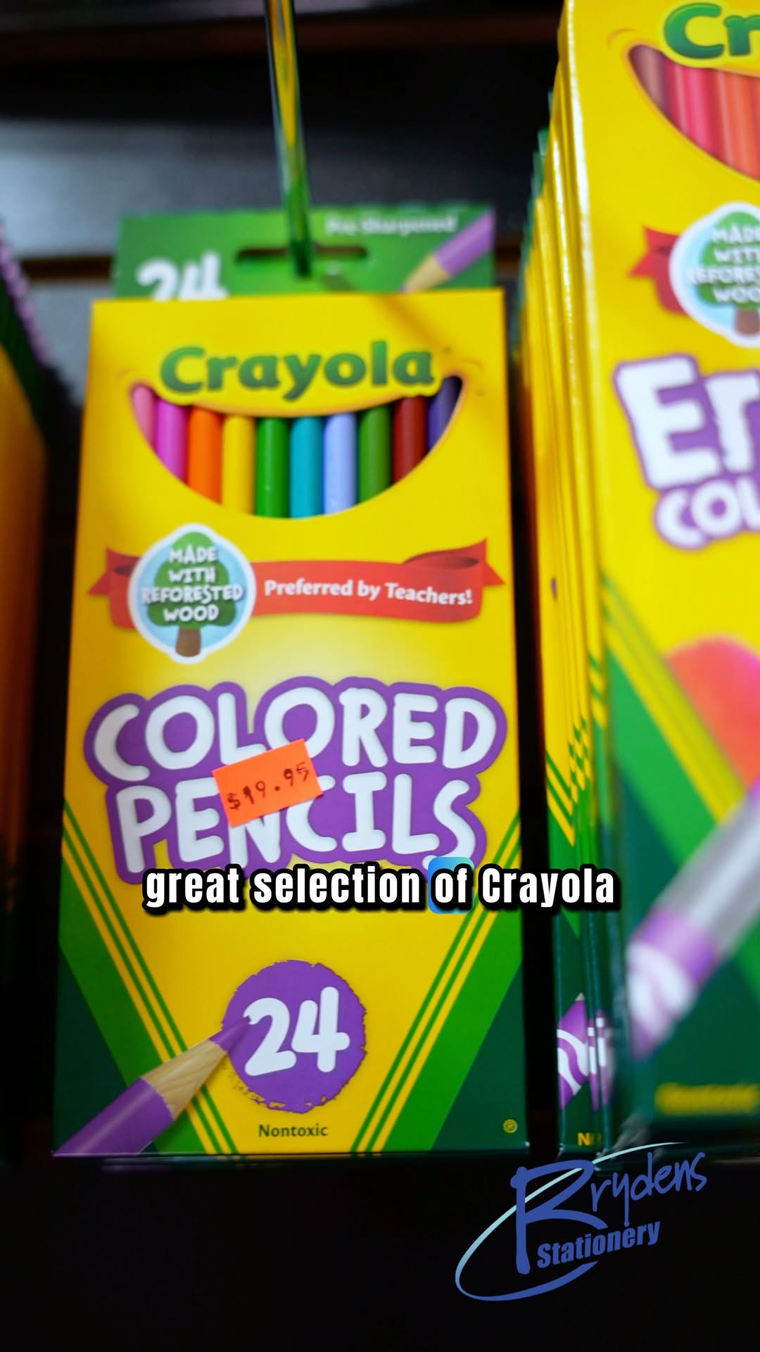 Crayola Colored Pencils – Back to School at Brydens Stationery ($99.95)