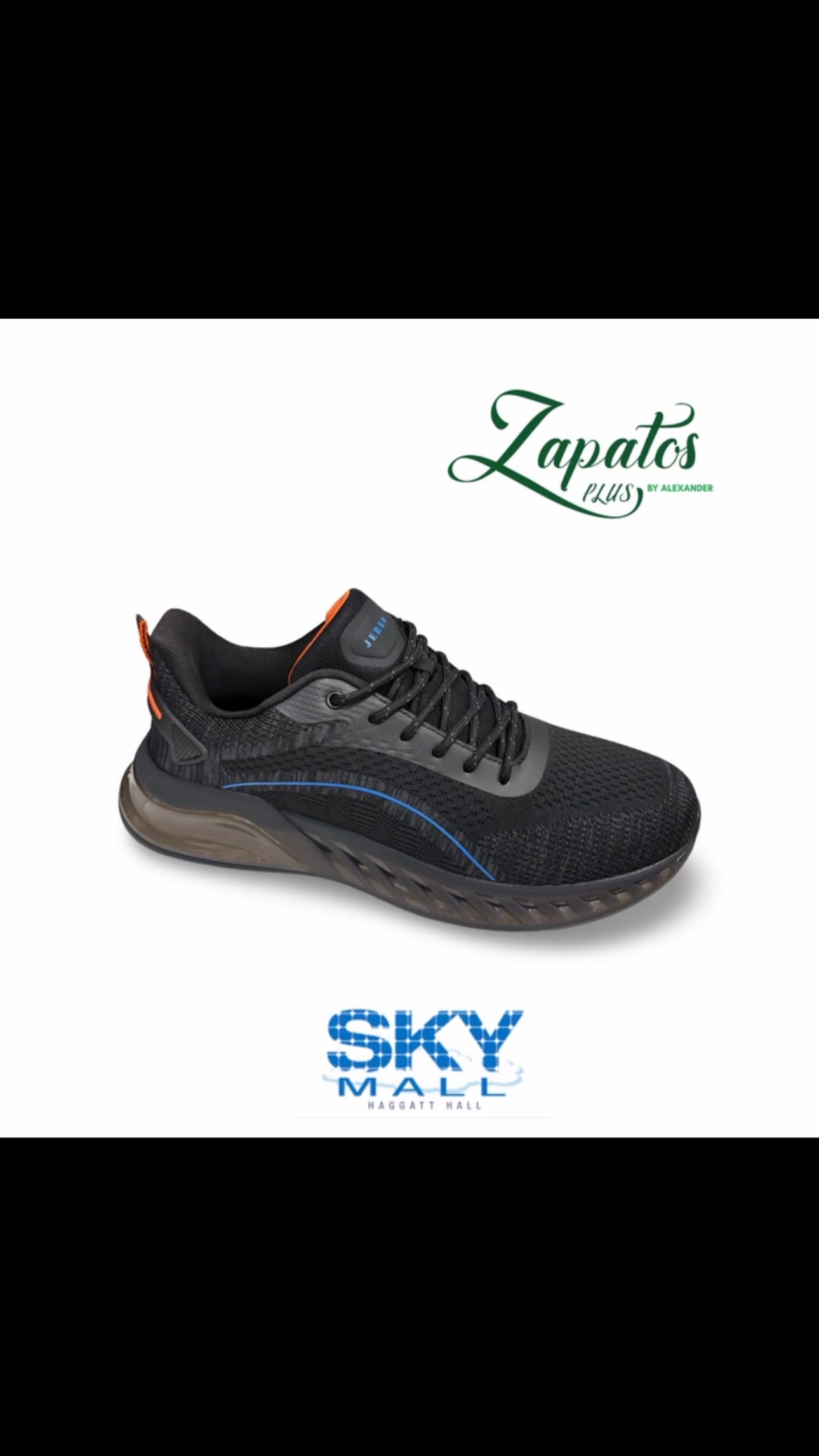 Men's Gym Sneakers – $95 at Zapatos Plus (Sizes 11–13)