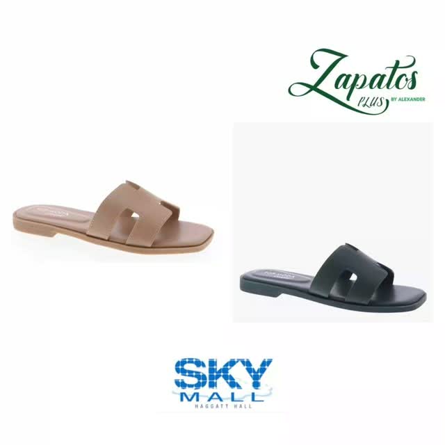 Ladies Slippers – $55 | Nude & Emerald Green | Sizes 6.5–10