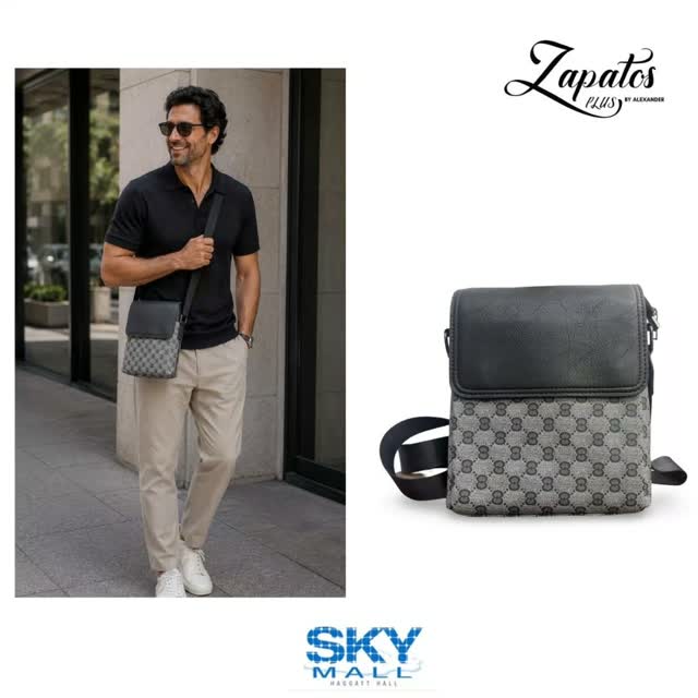 Gents Cross Body Bags – $95 | Black & Camel Available