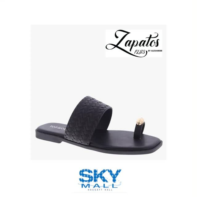 Ladies' Woven Sandals – $55 at Zapatos Plus
