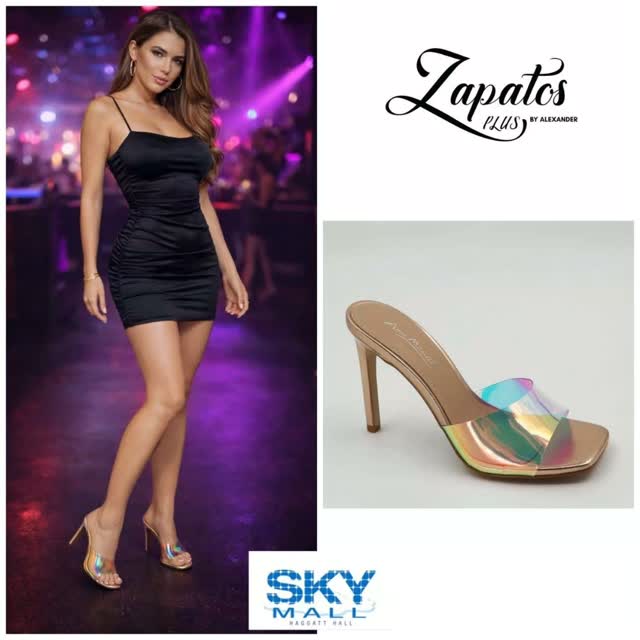 Ladies Iridescent Heels – $95 at Zapatos Plus