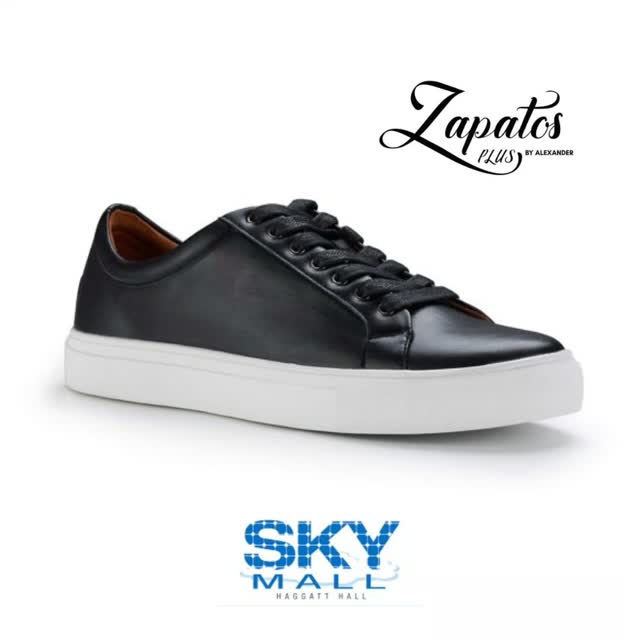 Gents Formal Sneakers – $155 | Sizes 10–13 | Black & Cognac
