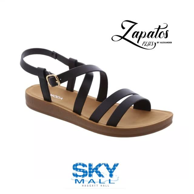 Ladies' Comfy Sandals – $65 at Zapatos Plus