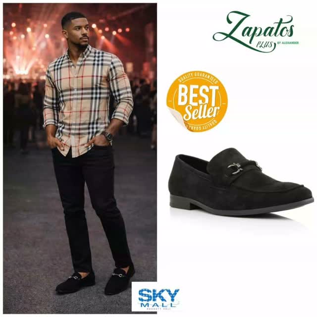 Gents Black Loafers Restocked – $165 at Zapatos Plus
