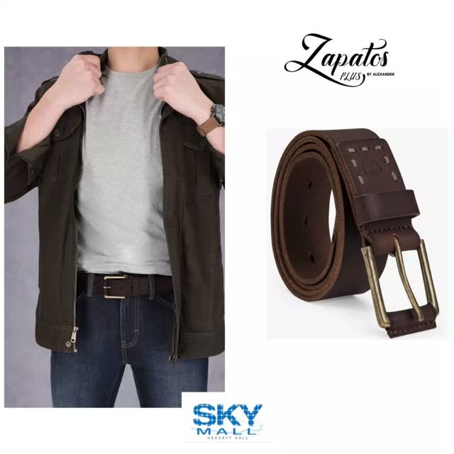Leather Belts at $100 – Black & Brown, Sizes Small & Large