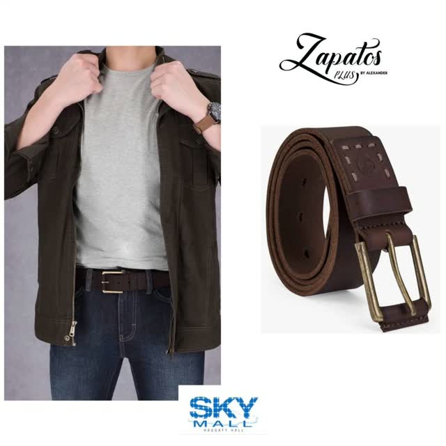 Leather Belts at $100 – Black & Brown, Sizes Small & Large