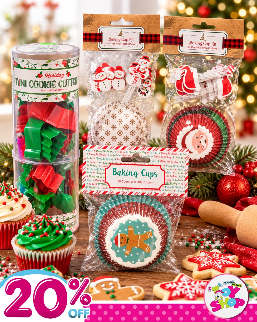 Up to 20% Off Christmas Décor at Deanna Dash's Toy Shop