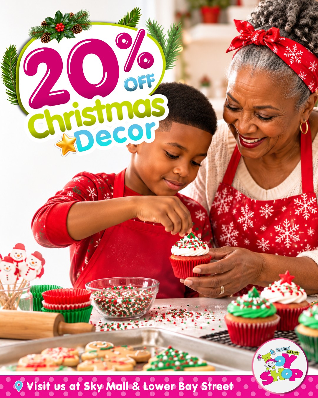 Up to 20% Off Christmas Décor at Deanna Dash's Toy Shop