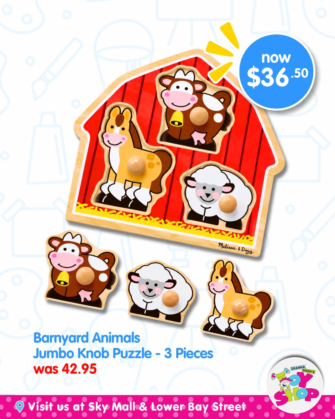 Up to 40% OFF Selected Melissa & Doug Toys at Deanna Dash's Toy Shop