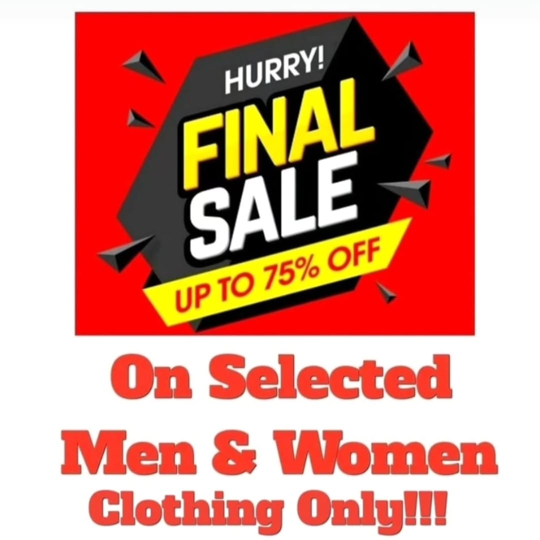 Final Sale – Up to 75% Off Selected Men & Women Clothing at Nulook