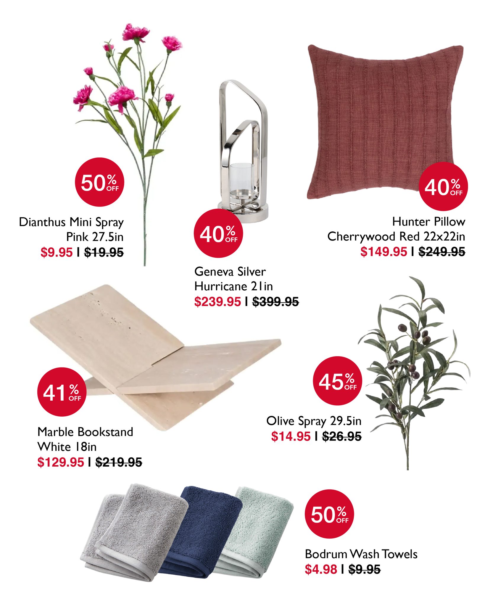 Dwellings Sizzling Sale – Up to 50% Off Décor & Bed & Bath, Up to 70% Off Clearance