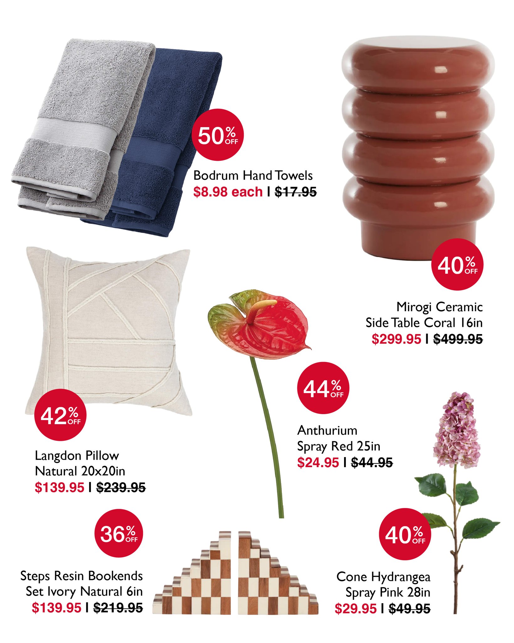 Dwellings Sizzling Sale – Up to 50% Off Décor & Bed & Bath, Up to 70% Off Clearance