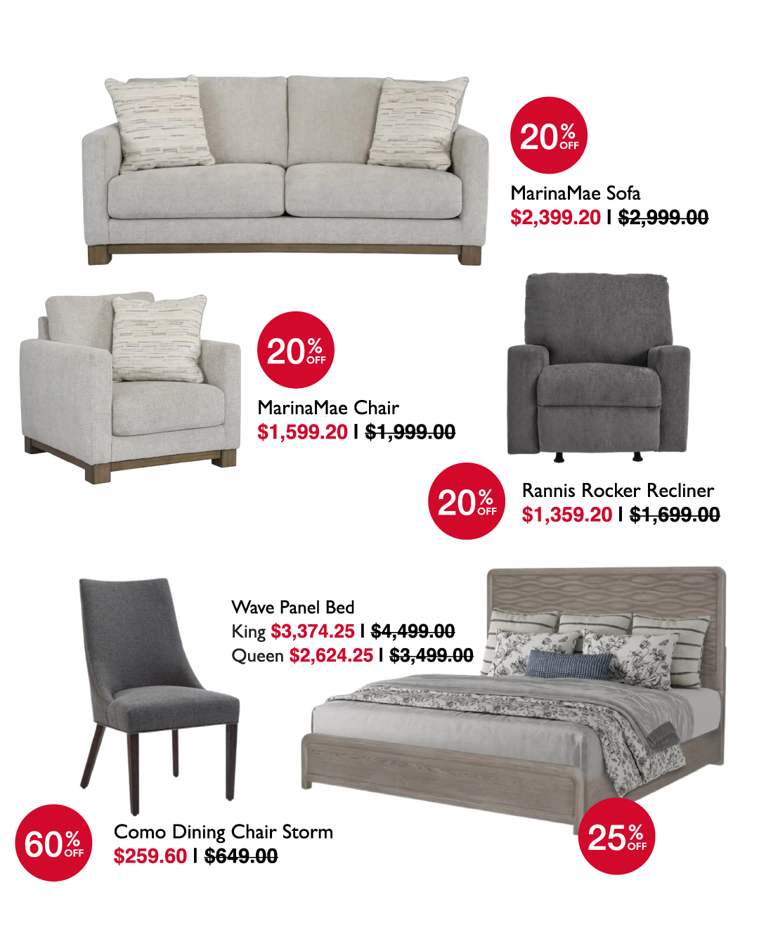 Dwellings x Ashley Furniture Sizzling Sale – Up to 60% Off Select Furniture