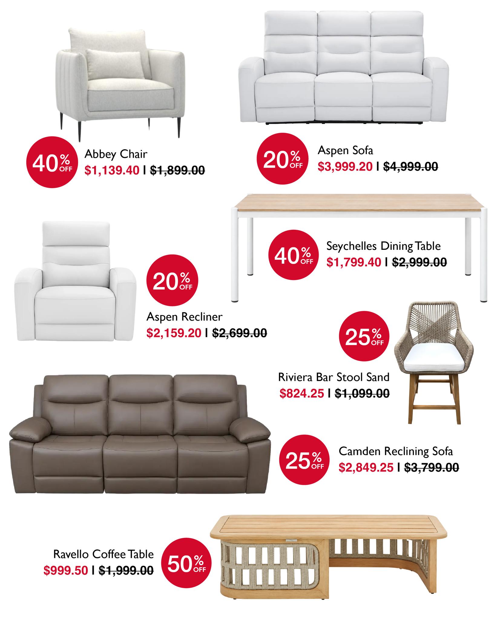 The Last Chance Sale: Up to 50% Off Clearance Furniture at Dwellings