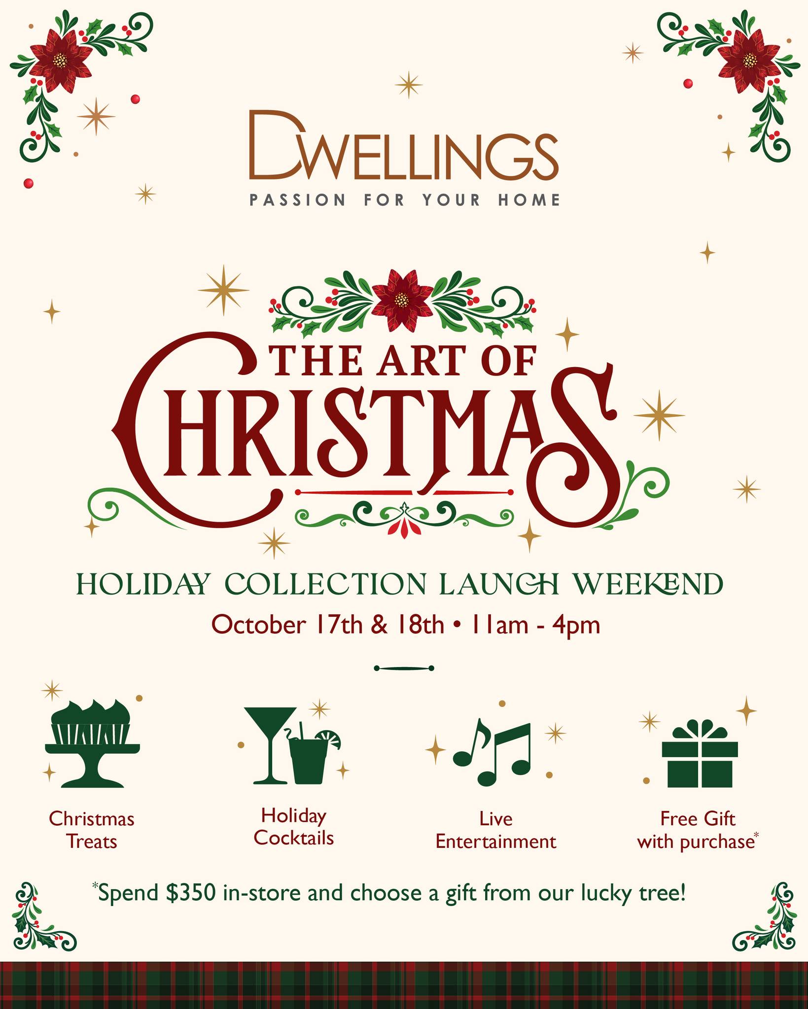 The Art of Christmas Holiday Collection Launch Weekend + Free Gift with $350 Purchase