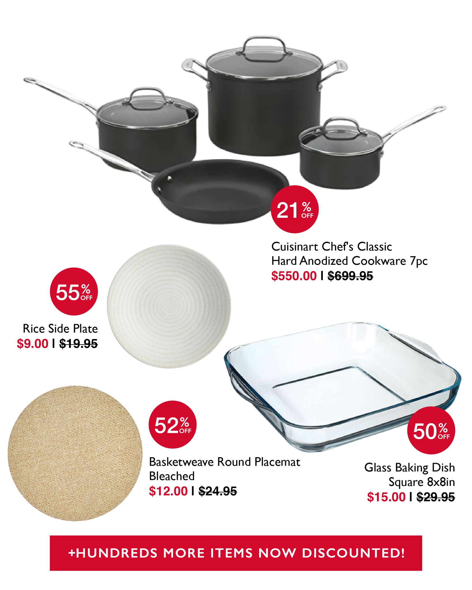 Dwellings Home Refresh Sale – Up to 60% Off Clearance Kitchen & Dining