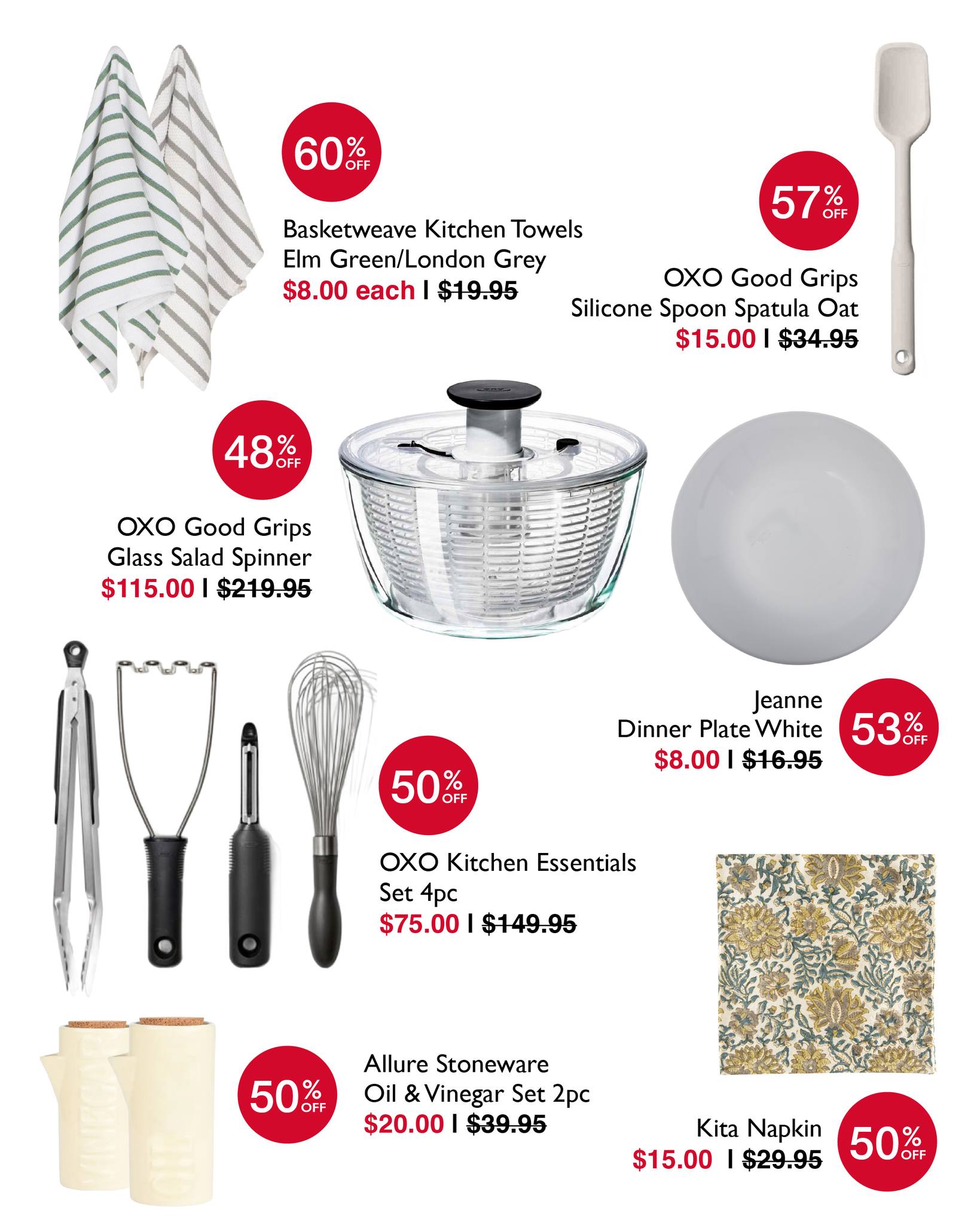 Dwellings Home Refresh Sale – Up to 60% Off Clearance Kitchen & Dining