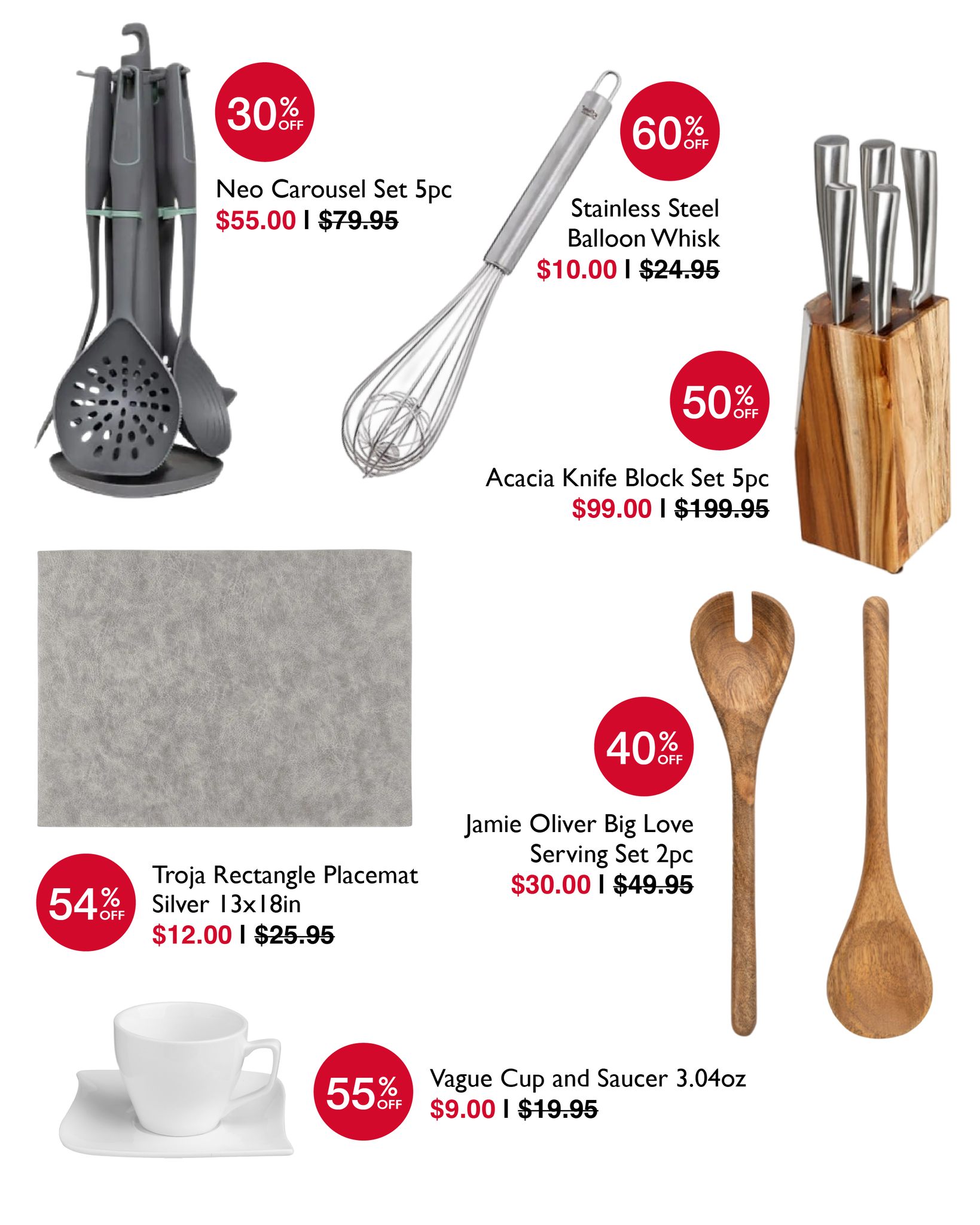 Dwellings Home Refresh Sale – Up to 60% Off Clearance Kitchen & Dining