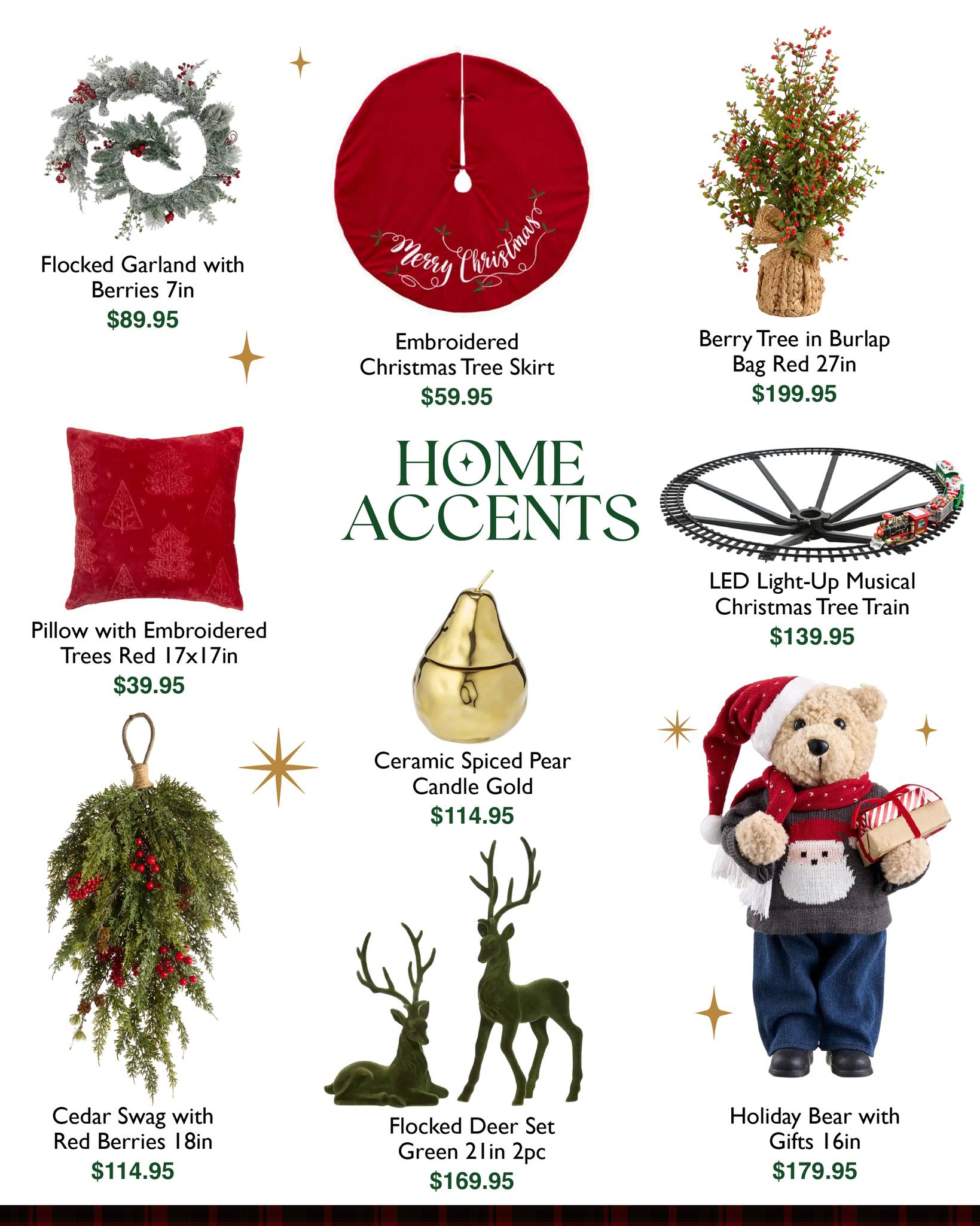 Tartan Tradition Christmas Collection – Ornaments & Home Accents