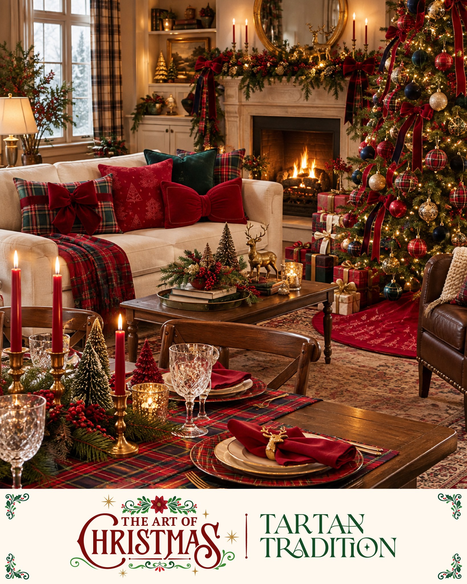 Tartan Tradition Christmas Collection – Ornaments & Home Accents