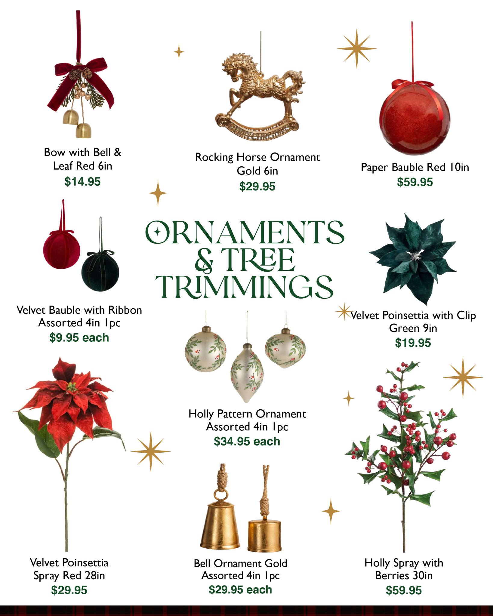 Tartan Tradition Christmas Collection – Ornaments & Home Accents