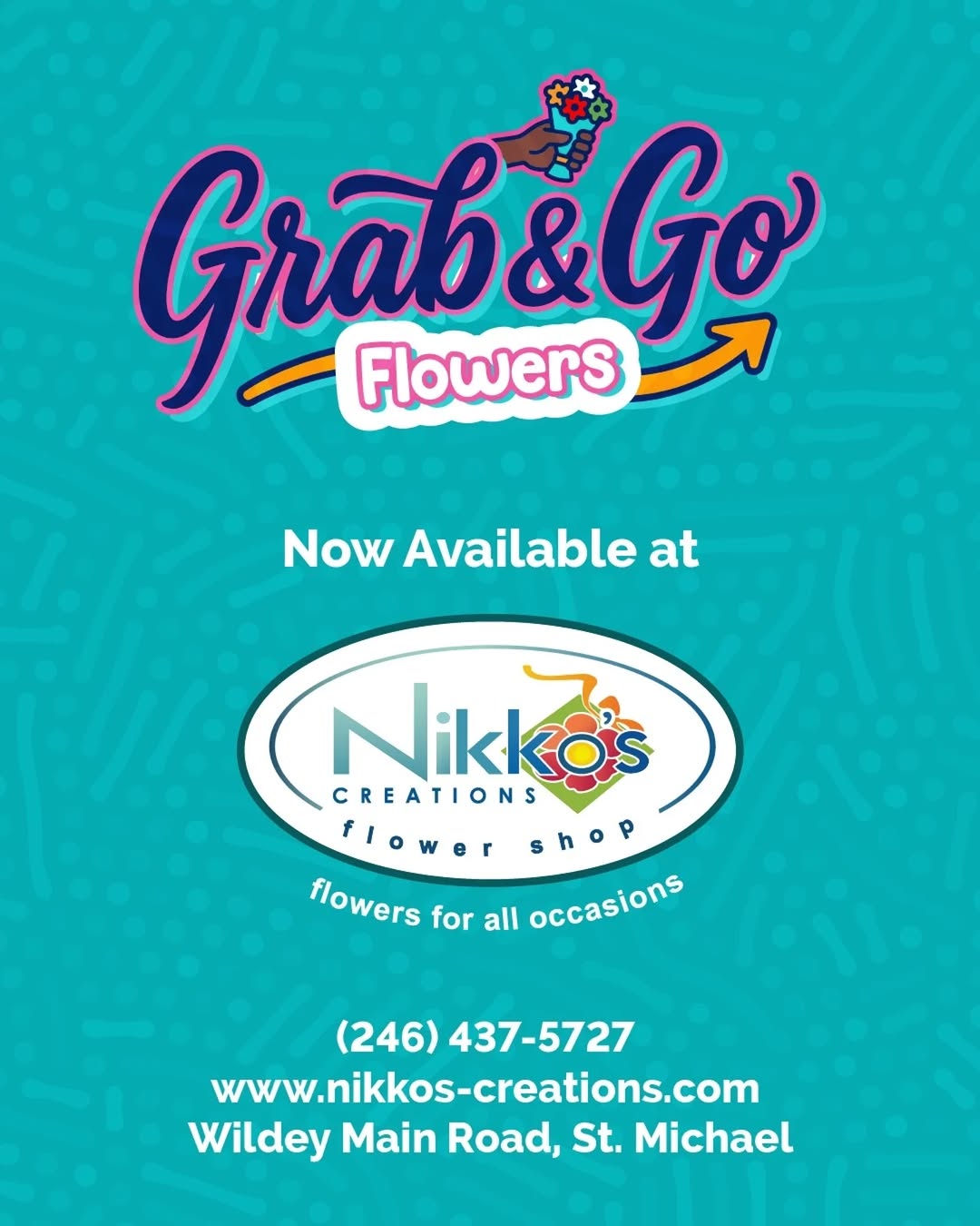 Grab & Go Flowers Now Available In-Store at Nikko's Creations
