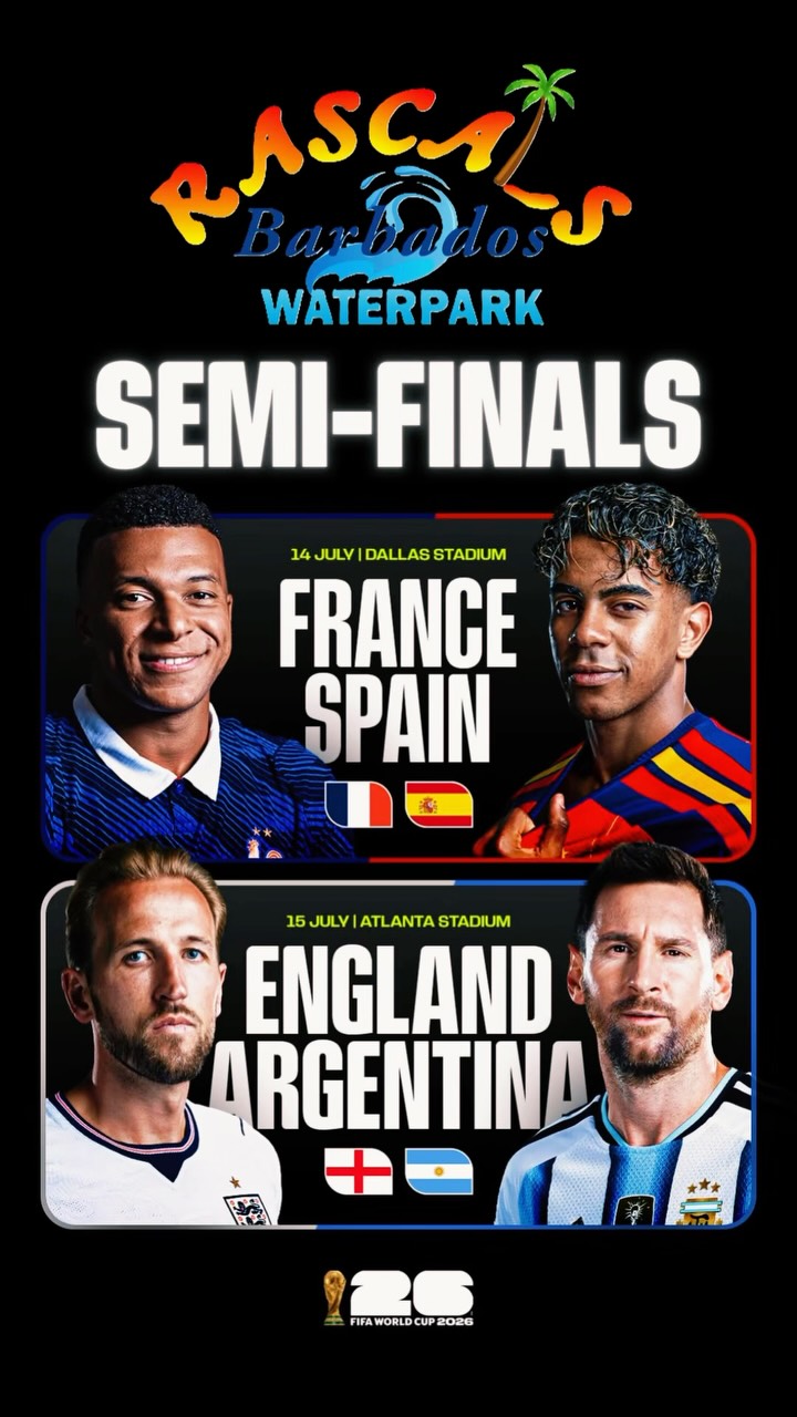 FIFA World Cup Semifinals Live at Rascals Waterpark – Discounted Menu & 2-for-1 Cocktails