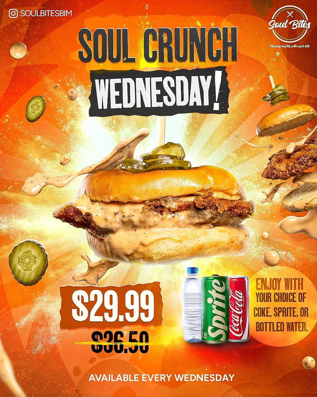 Soul Crunch Wednesday Combo – $29.99 (Save $6.51)