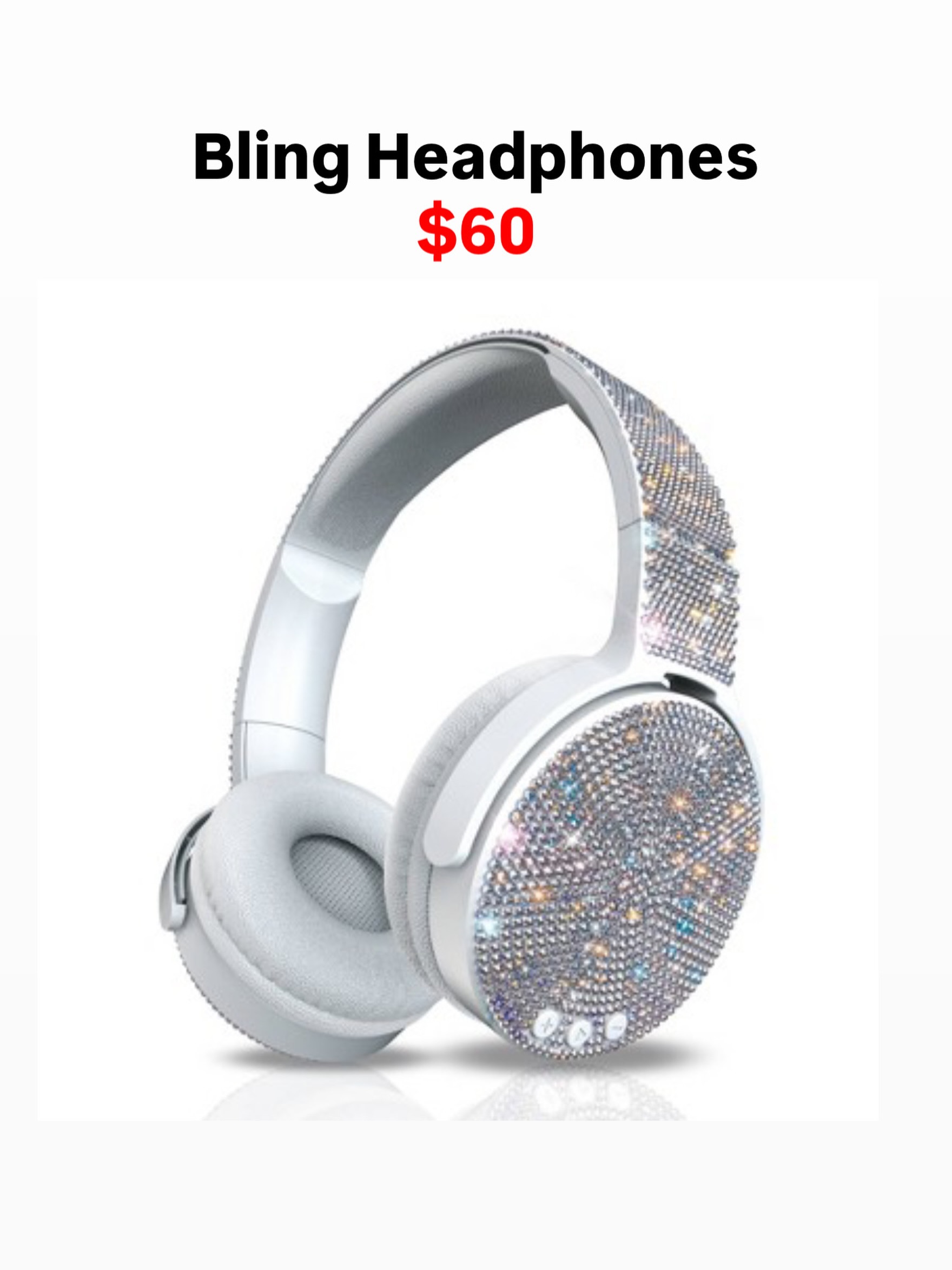 Bling Headphones – $60 at Mobile City Barbados
