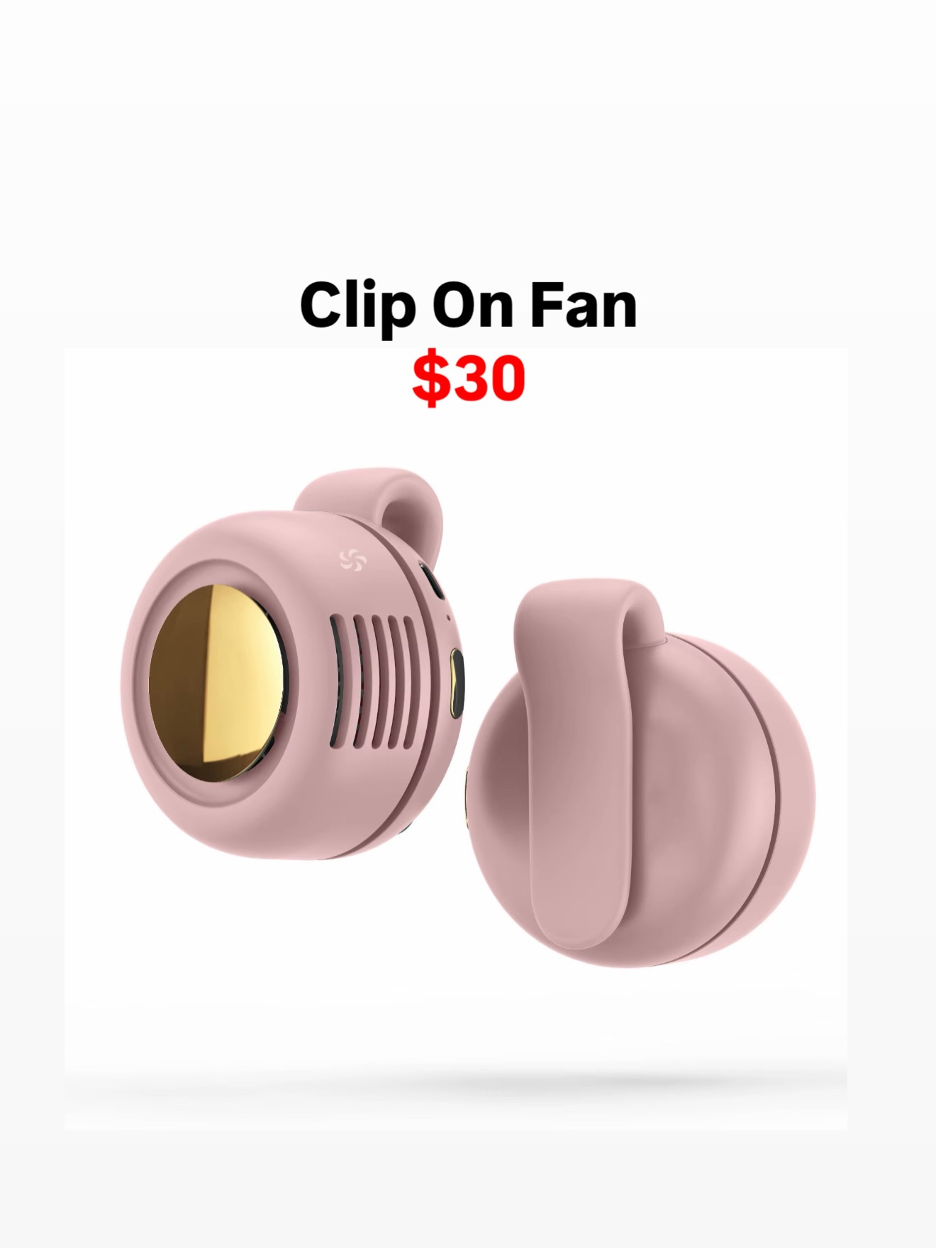 Clip On Fan – $30 at Mobile City Barbados